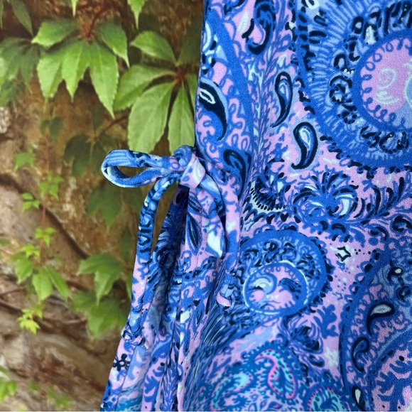 LILLY PULITZER Donna Hidden Treasure Engineered Romper, 00 - Picture 5 of 9